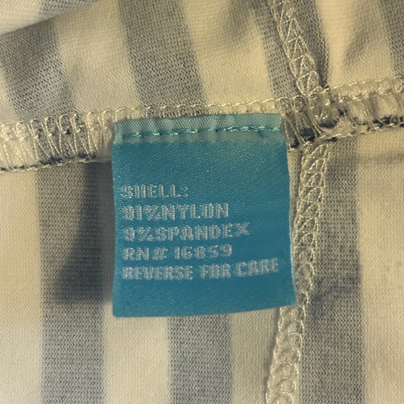 J. McLaughlin Nicola Blue and White Skirt - Picture 5 of 5